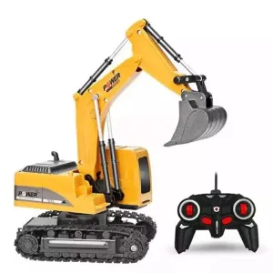 MOC  Compatible  2.4Ghz 6 Channel 1:24  Excavator toy  Engineering Car Alloy and plastic Excavator RTR For kids