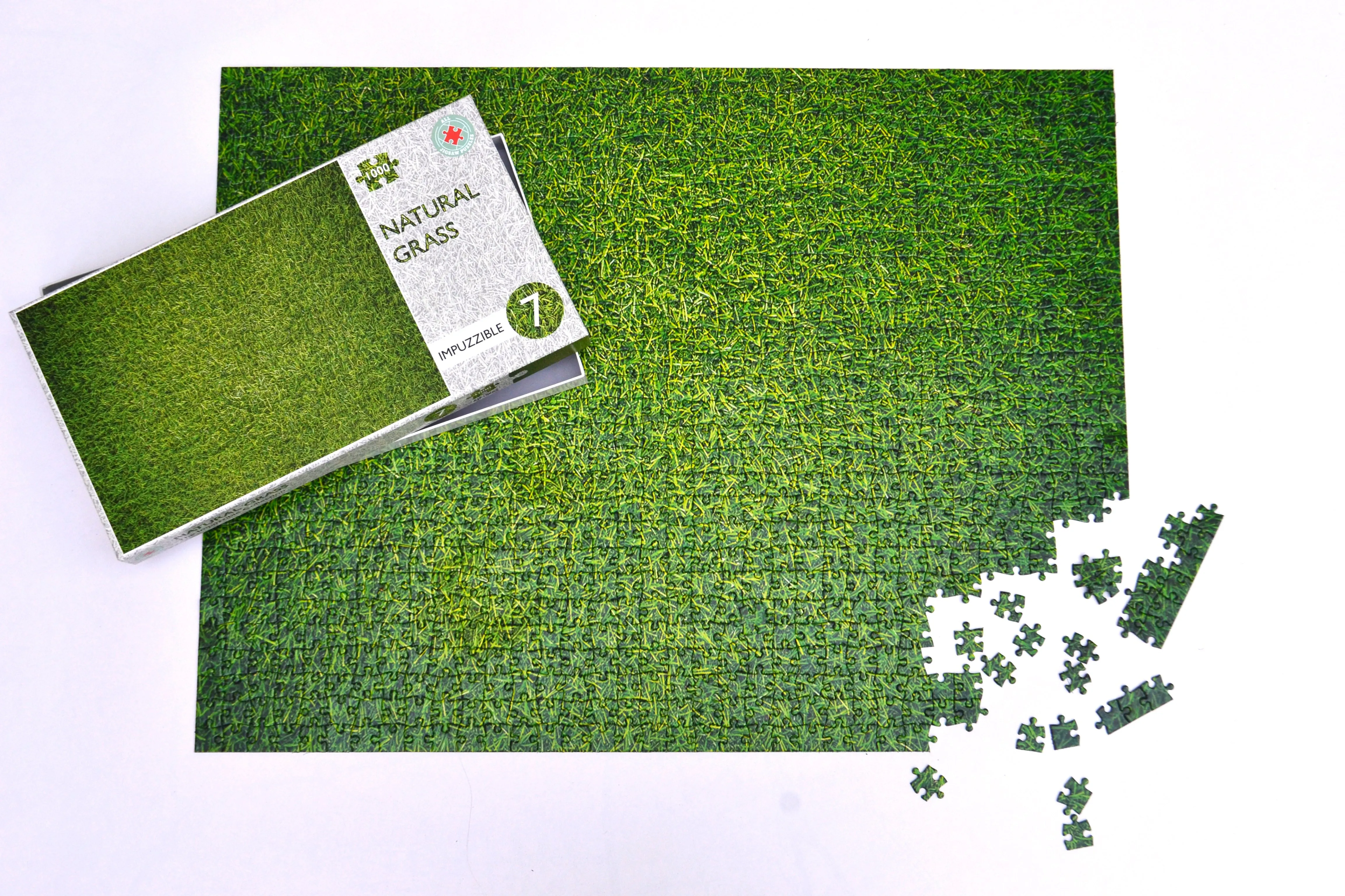 Natural Grass - Impuzzible No.7 - 1000 Piece Jigsaw Puzzle