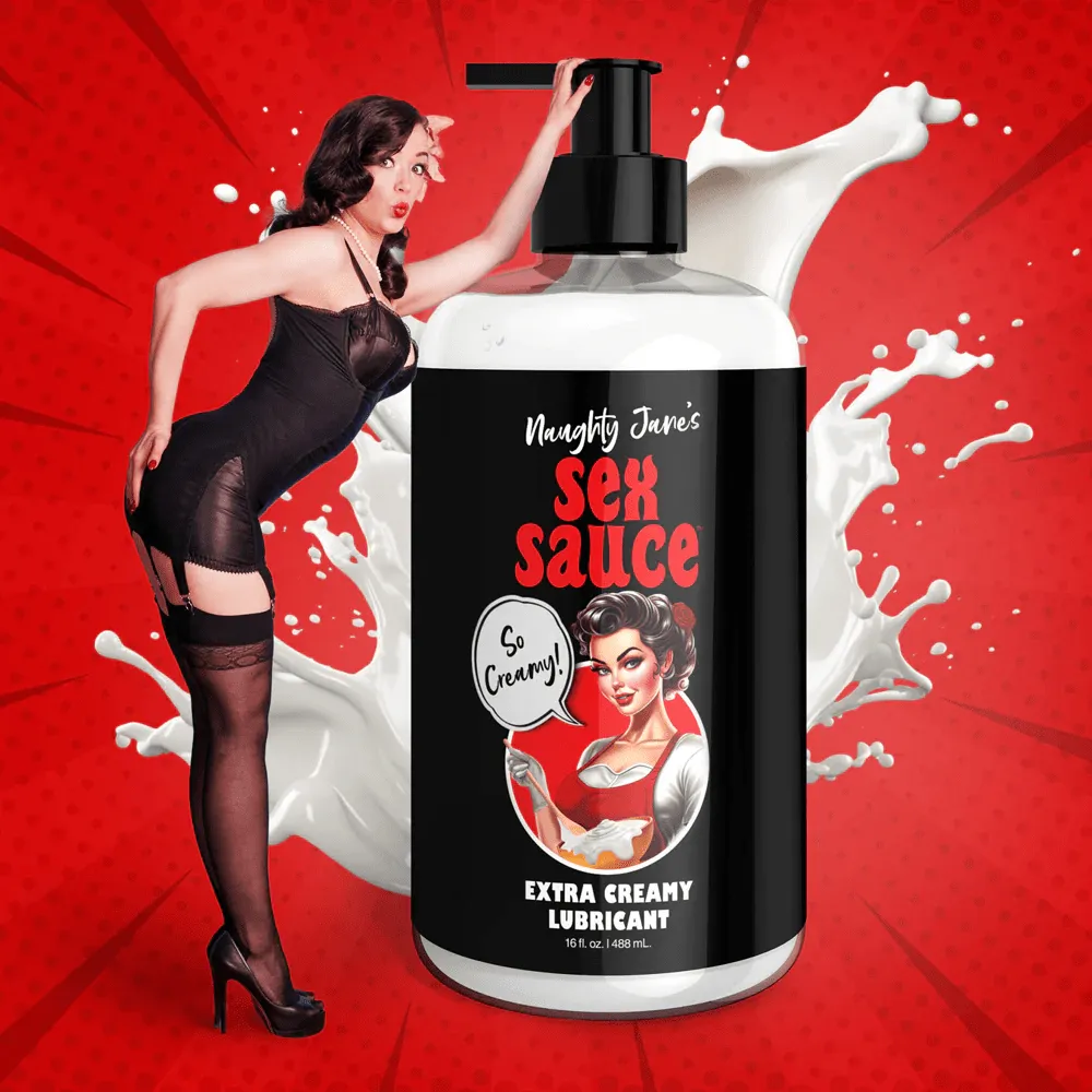 Naughty Jane's Sex Sauce Extra Creamy Lubricant