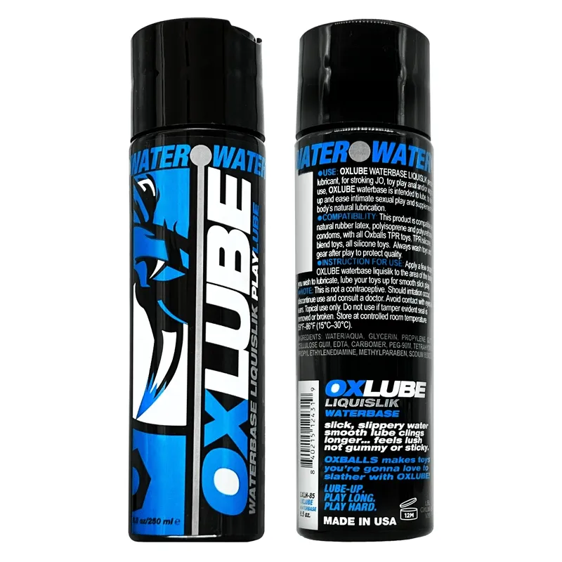 Oxballs Oxlube Waterbase Liquisilk Playlube