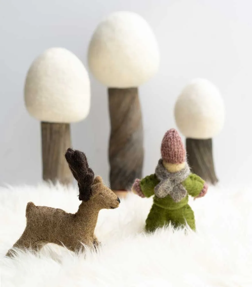 Papoose Toys Felt Reindeer