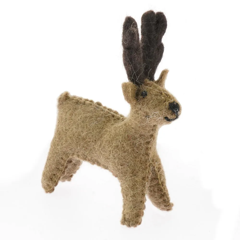 Papoose Toys Felt Reindeer