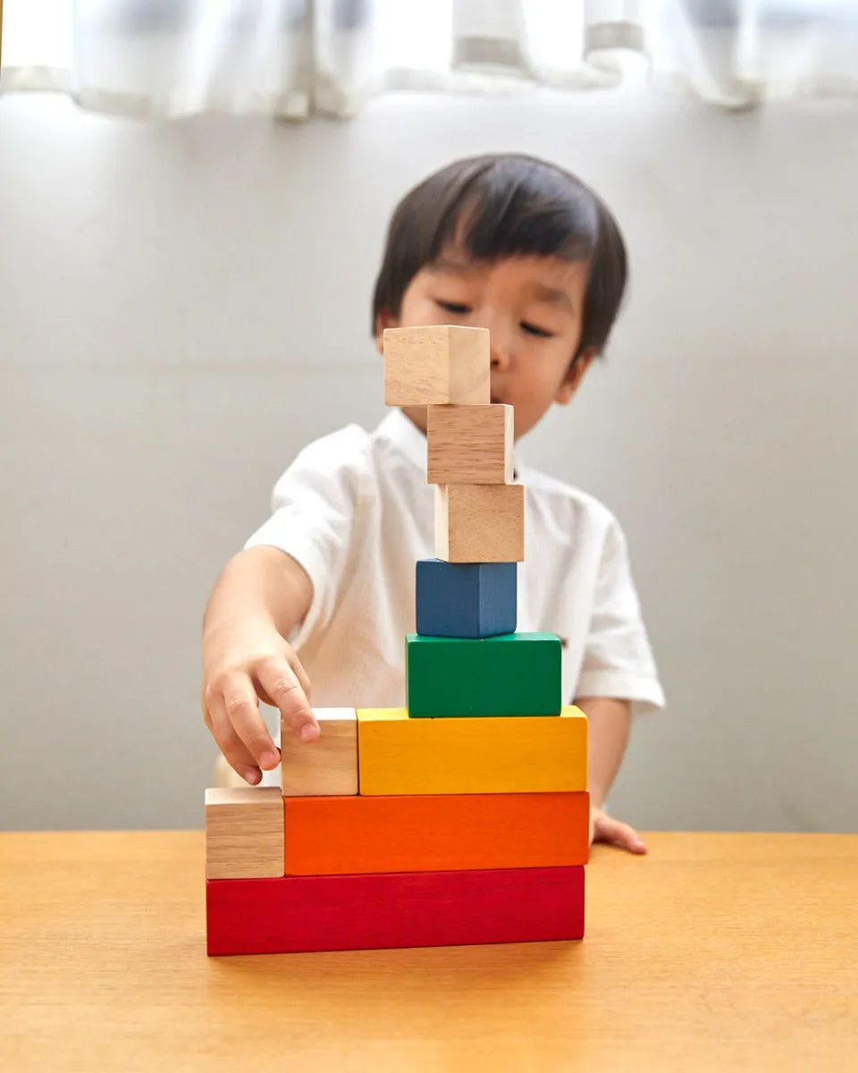 PlanToys Coloured Counting Blocks