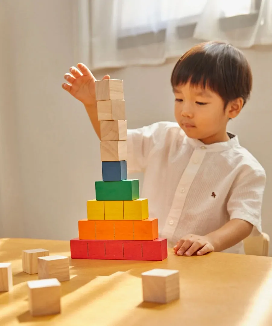 PlanToys Coloured Counting Blocks