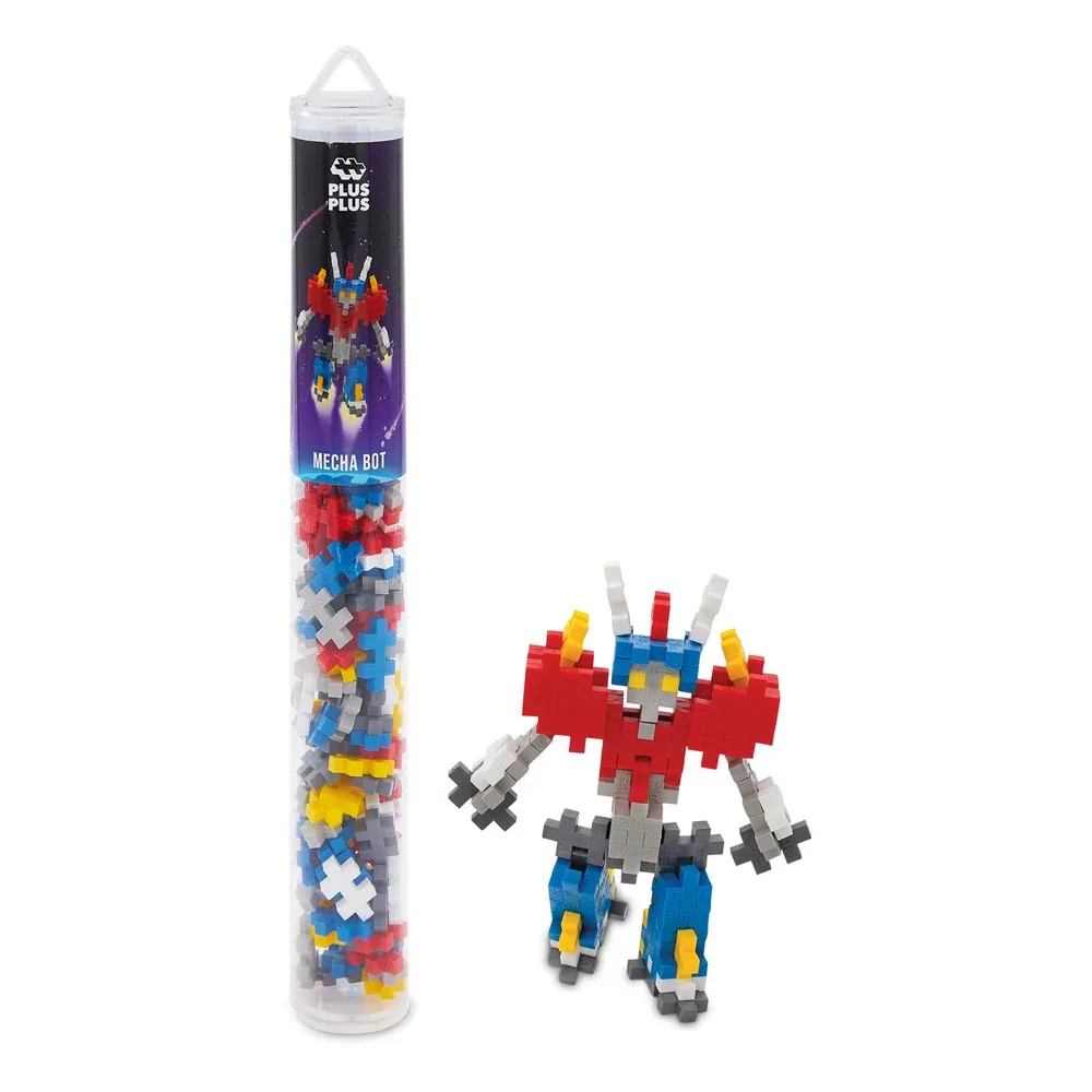 Plus Plus Mecha Bot - 100Pc Tube