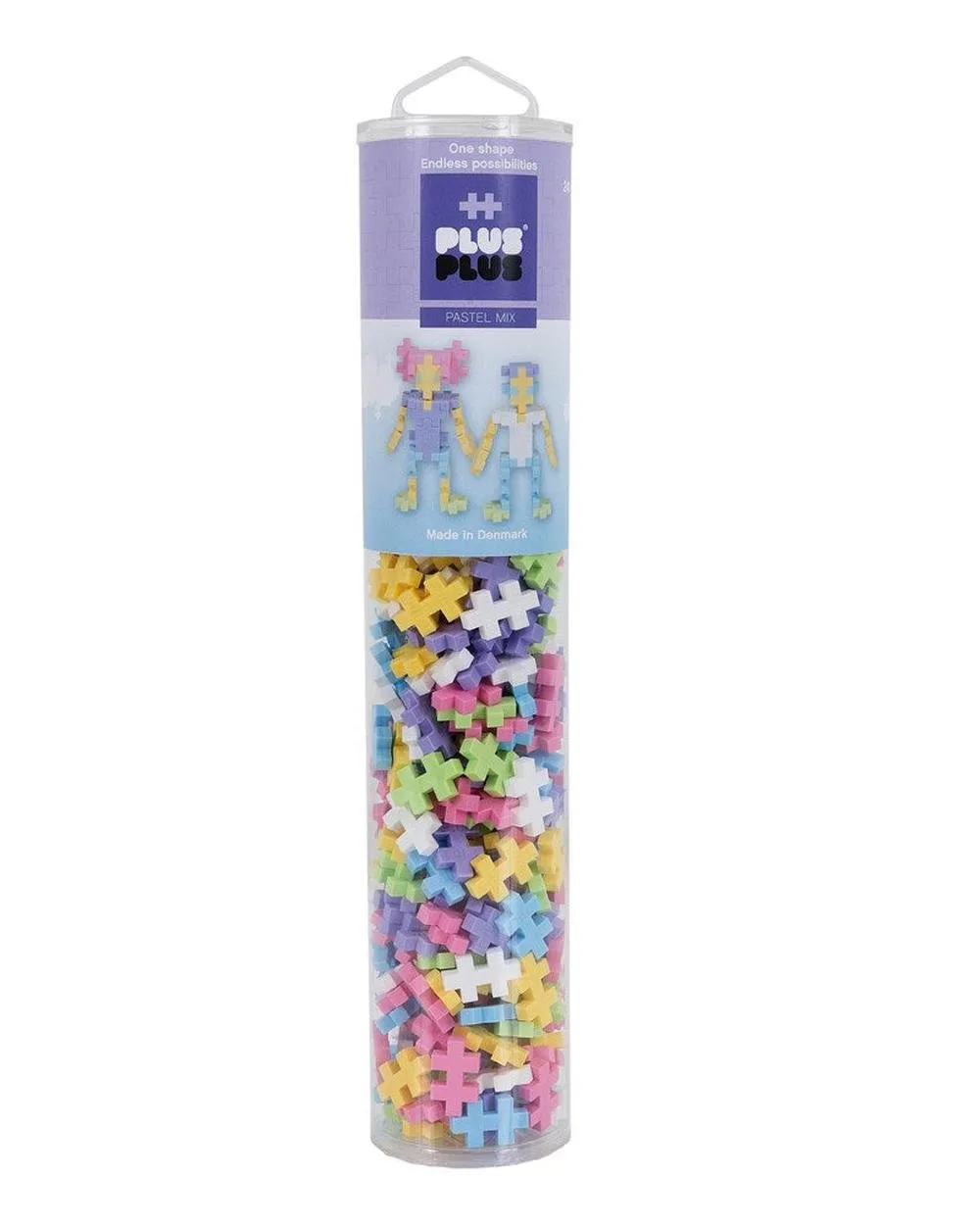 Plus Plus Pastel Mix - 240Pc Tube