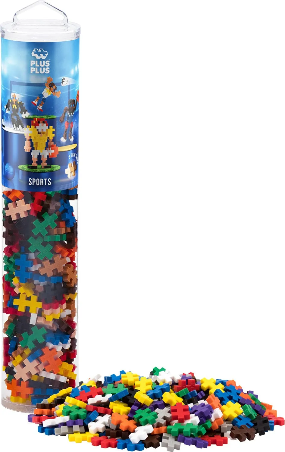 Plus-Plus Sports 240 Piece Plus-Plus Tube