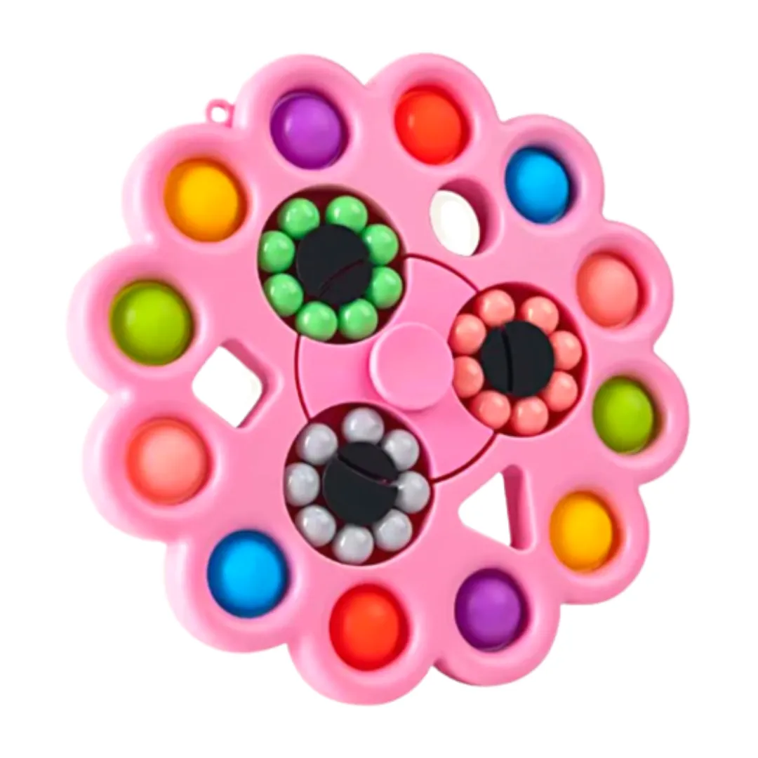 Rotating Puzzle Pop It Spinner