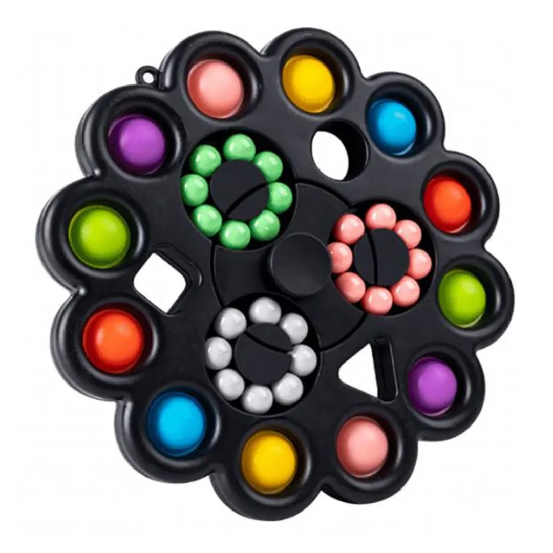 Rotating Puzzle Pop It Spinner