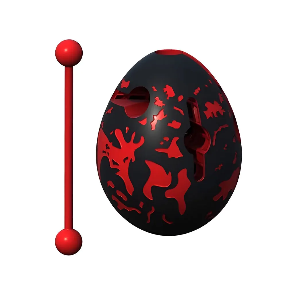 Smart Egg 3D Maze Brain Teaser STEM Puzzle - Lava