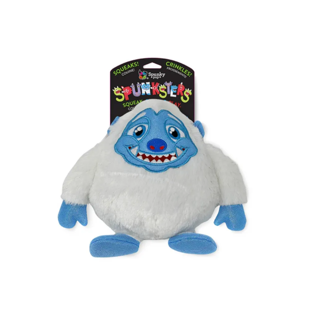 Spunkster Monsters Plush Dog Toy