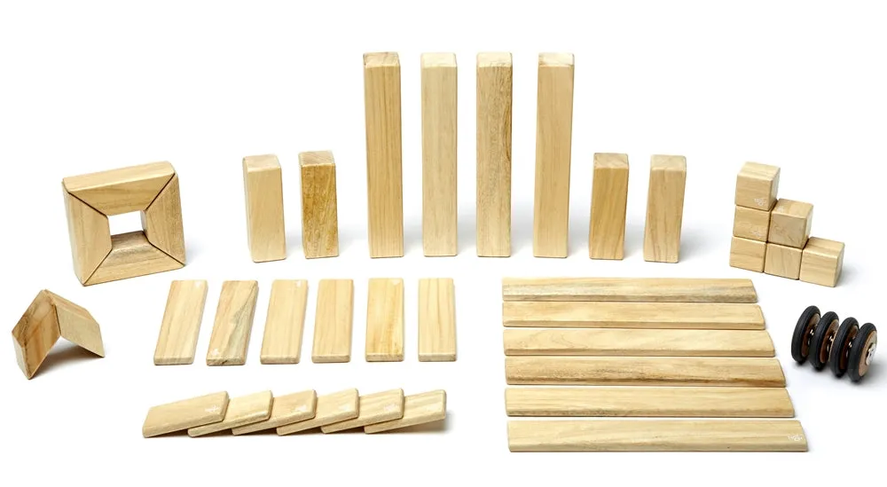 Tegu Magnetic Blocks - Natural 42 Piece