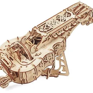 UGears 3D Mechanical Hurdy-Gurdy Musical Instrument Kit