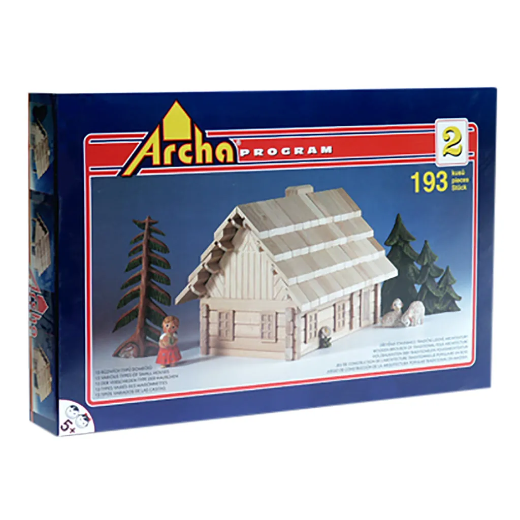 Wooden Building Puzzle - Archa 2