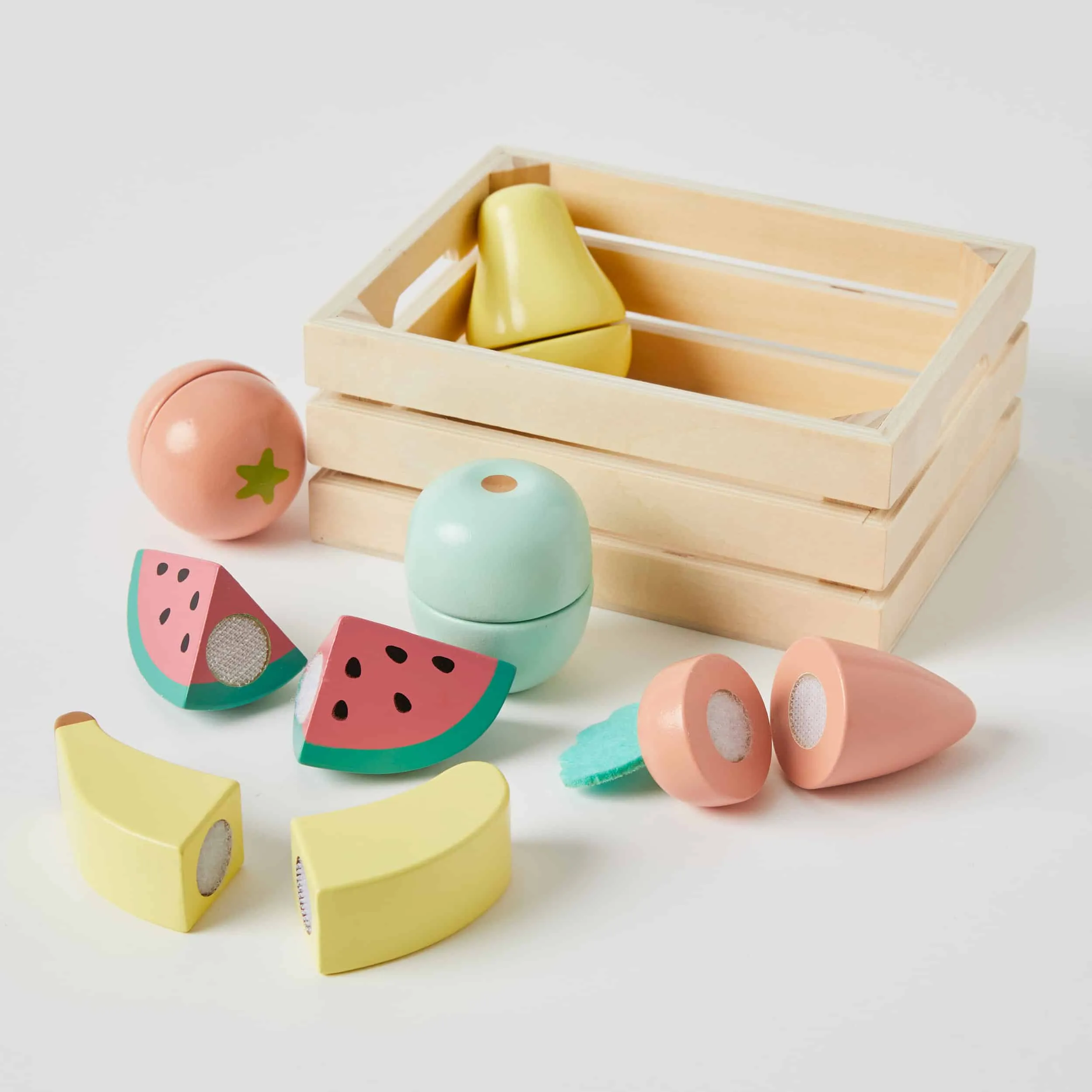 Wooden Fruit Play Set