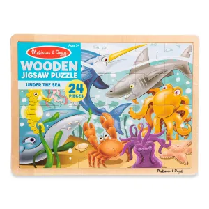 Wooden Jigsaw Puzzle - Under the Sea - 24 Pieces